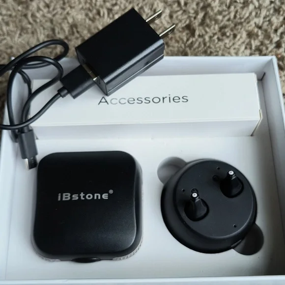 iBstone Rechargable Hearing Amplifier, almost NWT - Picture 2 of 11